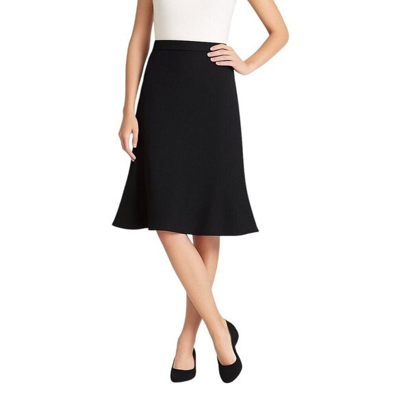 Vintage KORS by Michael Kors A-Line Skirt Bergdorf Goodman Cotton Fluted Hem - Picture 13 of 13